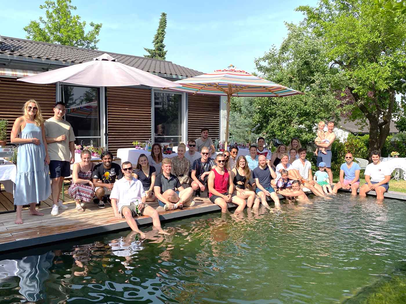 BACK TOGETHER AGAIN 🥰🌊☀️ – Poolparty mit allen Nextwork-Leuten